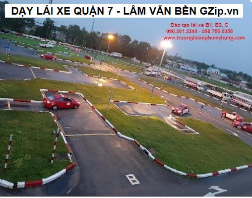 Trường dạy lái xe quận 7 - Lâm Văn Bền